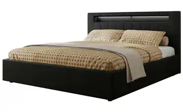 Polsterbett 180x200 Schwarz Polsterbetten 180x200 Schwarz 188 cm Eisengrau 180x200 cm
