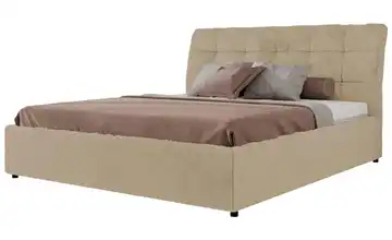 Polsterbett 140x200 Creme Creme Polsterbett 140x200 Creme 140x200 cm 148 cm