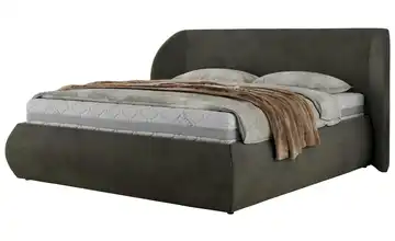 Polsterbett 160x200 Dunkelgrau 205 cm 160x200 cm Polsterbett 160x200 Anthrazit Anthrazit