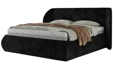 Polsterbett 180x200 Schwarz 225 cm 180x200 cm Polsterbett 180x200 Basaltgrau Basaltgrau