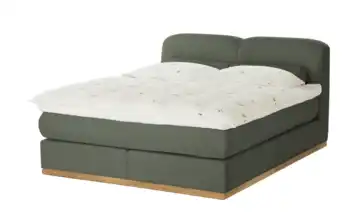 Boxspringbett H2 & H3 180 cm Grün