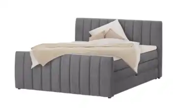 Twist Boxspringbett mit Bettkasten Carina 160 cm Anthrazit