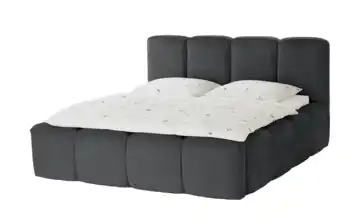 Polsterbett ohne Bettkasten Newbury Anthrazit 160 cm ohne Bettkasten