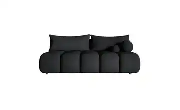 Selsey Dandelino mit Bettkasten Schlafsofa Schwarz