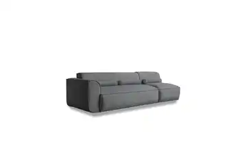 Miuform Einzelsofa modular Flex Felix  links Dunkelgrau