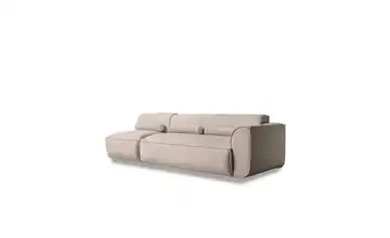 Miuform Einzelsofa modular Flex Felix  rechts Dunkelbeige