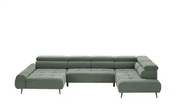 Twist Wohnlandschaft Mavel Khaki rechts Erweiterte Funktion