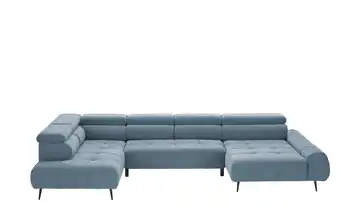 Twist Wohnlandschaft Mavel Blau links Grundfunktion