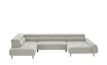 Twist Wohnlandschaft Mavel Hellgrau links Grundfunktion