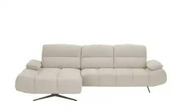 Twist Ecksofa Falcao Grundfunktion Creme links
