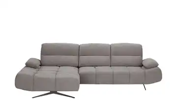 Twist Ecksofa Falcao Grundfunktion Schlamm links