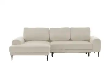 Twist Ecksofa Capitol Erweiterte Funktion links Creme Chenille