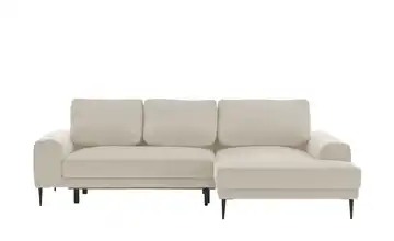 Twist Ecksofa Capitol Erweiterte Funktion rechts Creme Chenille