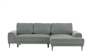 Twist Ecksofa Capitol Erweiterte Funktion rechts Grau Chenille