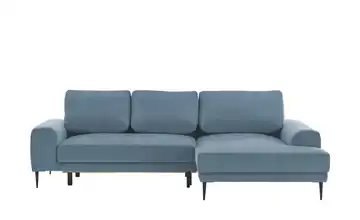 Twist Ecksofa Capitol Erweiterte Funktion rechts Blau Chenille