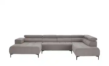 Twist Wohnlandschaft Caro Grundfunktion rechts Mikrofaser Schlamm