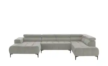 Twist Wohnlandschaft Caro Grundfunktion rechts Chenille Greige