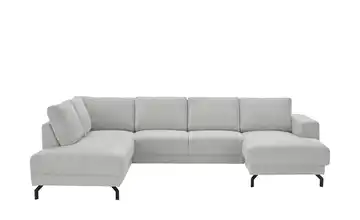 Twist Wohnlandschaft Brazil Grau Chenille links