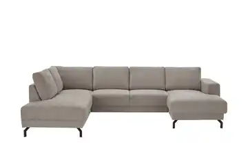 Twist Wohnlandschaft Brazil Taupe Chenille links