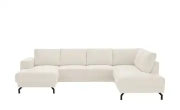 Twist Wohnlandschaft Brazil Wollweiß Chenille rechts