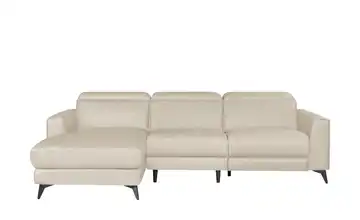 Primo Ecksofa mit Relaxfunktion Taku Beige links