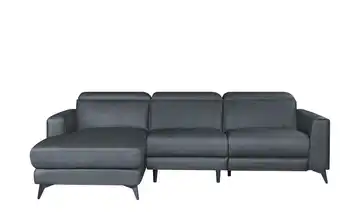 Primo Ecksofa mit Relaxfunktion Taku Blau links