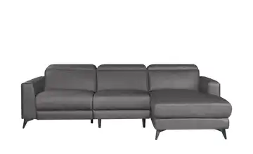 Primo Ecksofa mit Relaxfunktion Taku Grau rechts