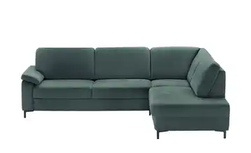 Kollektion Kraft Ecksofa Carmen ohne rechts Moosgrün