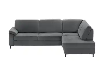 Kollektion Kraft Ecksofa Carmen ohne rechts Dunkelgrau