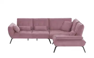 vito Ecksofa Ticona Altrosa rechts Grundfunktion