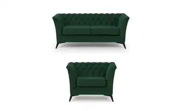 Chesterfield Polstergarnitur 2+1 Wilhelm