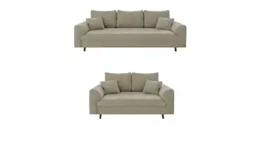 S-STYLE Polstergarnitur 3+2 Lars Beige