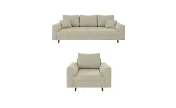 S-STYLE Polstergarnitur 3+1 Maya Beige