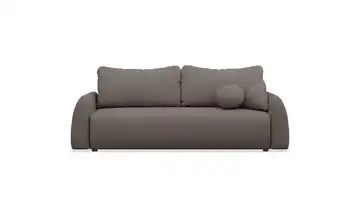 Selsey Schlafsofa Nubelle Braun Webstoff