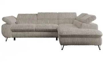 Ecksofa Grau