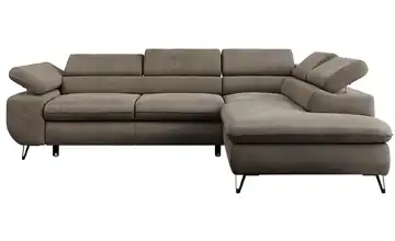 Ecksofa Braun
