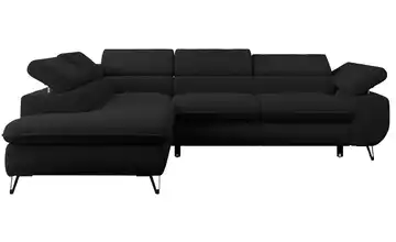 Ecksofa Schwarz