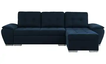 Ecksofa Dunkelblau