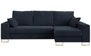 Ecksofa Dunkelblau
