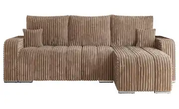 Ecksofa Braun