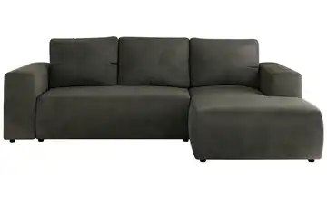 Ecksofa Dunkelgrau