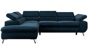 Ecksofa Dunkelblau