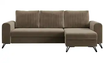 Ecksofa Braun