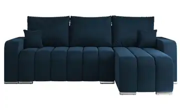 Ecksofa Dunkelblau