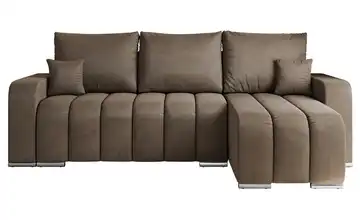 Ecksofa Braun
