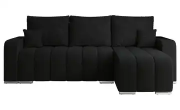Ecksofa Schwarz