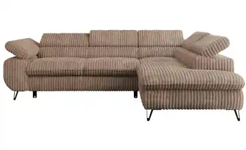 Ecksofa Braun