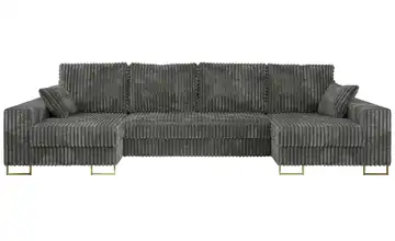 Wohnlandschaft Dunkelgrau