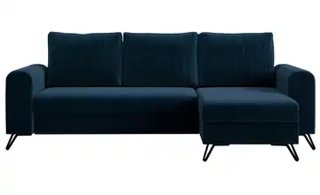 Ecksofa Royalblau