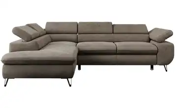 Ecksofa Braun